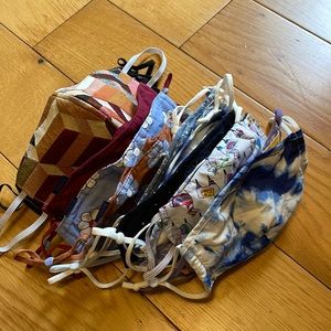 Big bag of lightly used cloth masks
